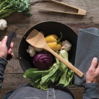 Økologisk bambus-redskab - Wok spatel - Image 2